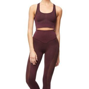 GOODAMERICAN NWT KNOCKOUT SEAMLESS SET Legging/Bra